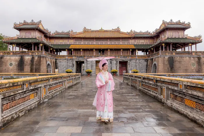 Đại nội Huế là địa điểm check in nổi tiếng được nhiều du khách ghé thăm