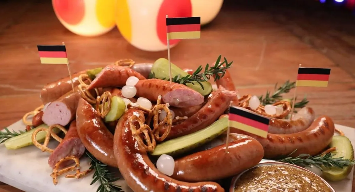 Ẩm thực Đức nổi tiếng với đa dạng các loại xúc xích