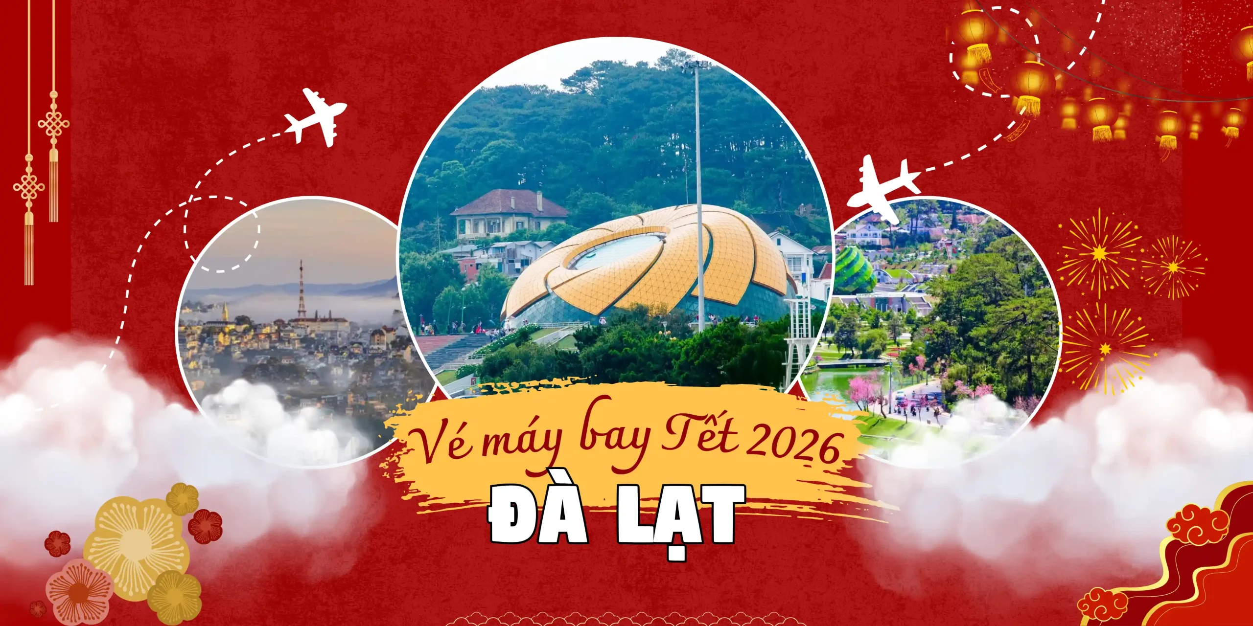 Vé máy bay Tết đi Đà Lạt giá rẻ trong hôm nay