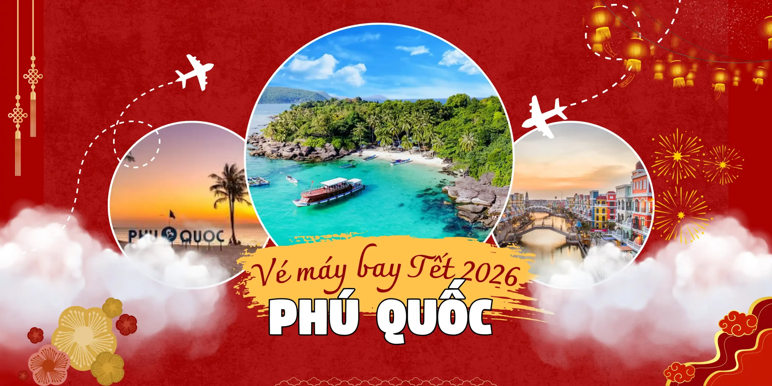 Săn vé máy bay Tết đi Phú Quốc giá rẻ ngay hôm nay