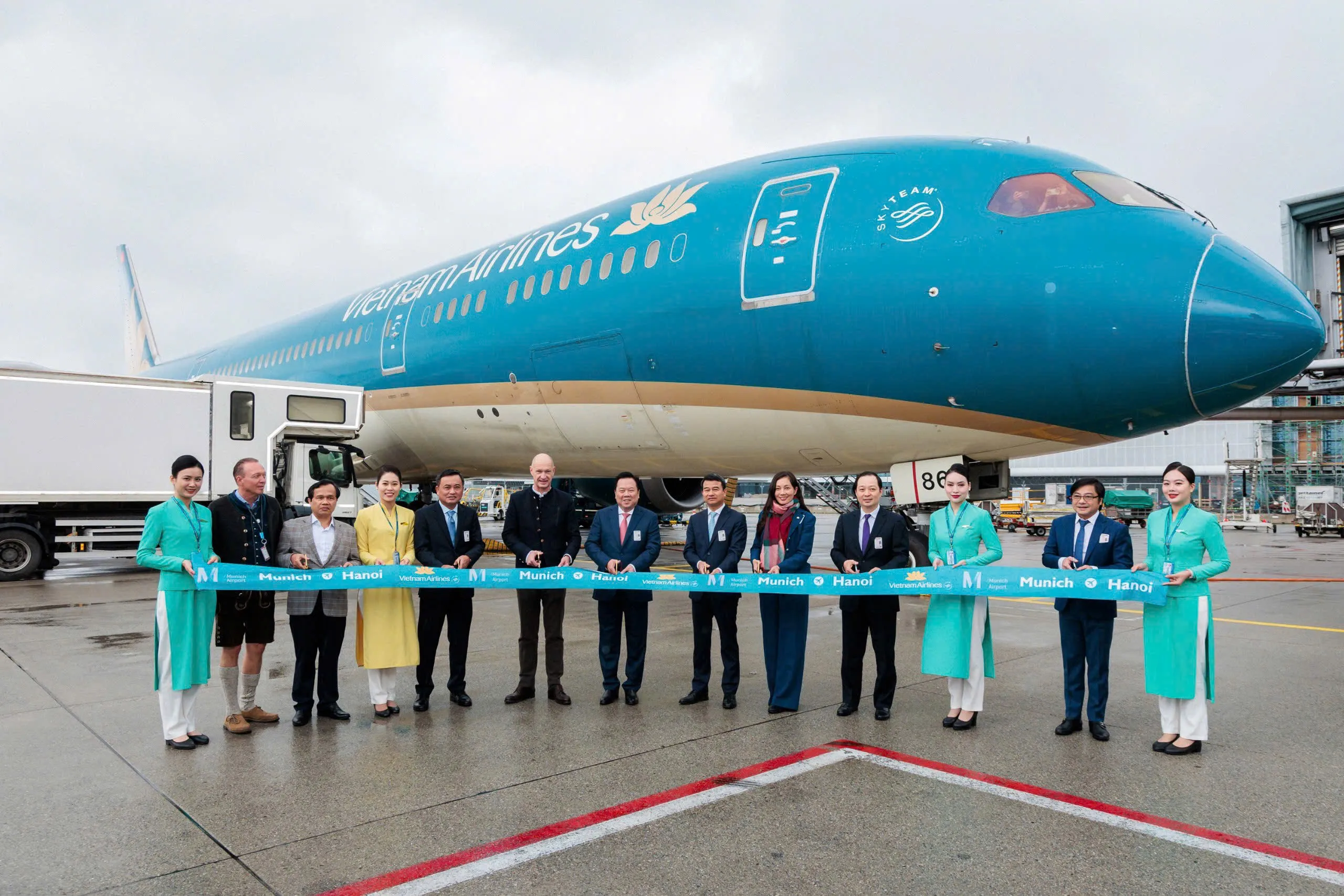 Vietnam AIrlines khai thác chặng bay thẳng đến Đức giúp hành trình của bạn thuận lợi hơn
