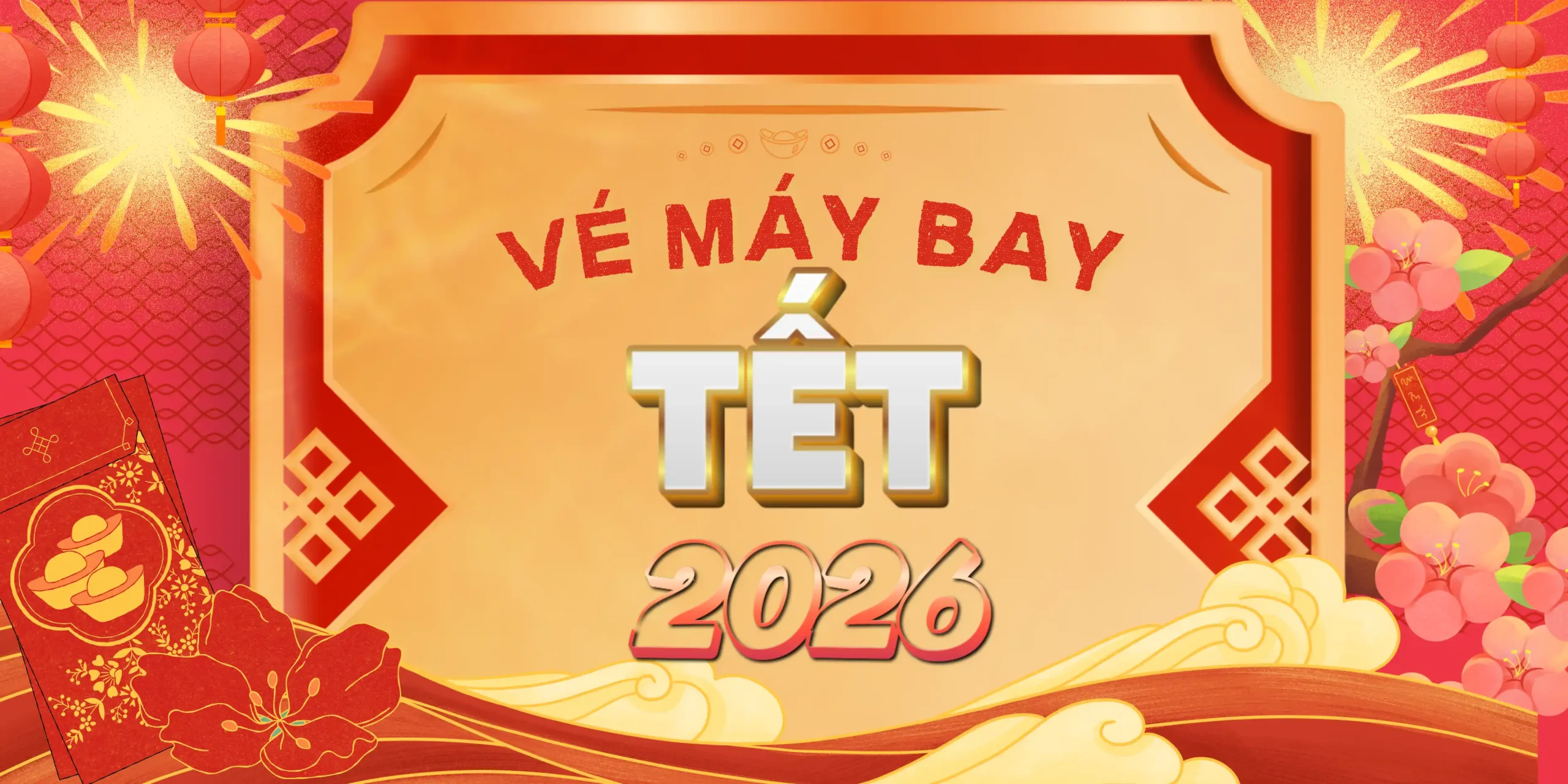 Vé máy bay tết 2026 Bính Ngọ giá rẻ