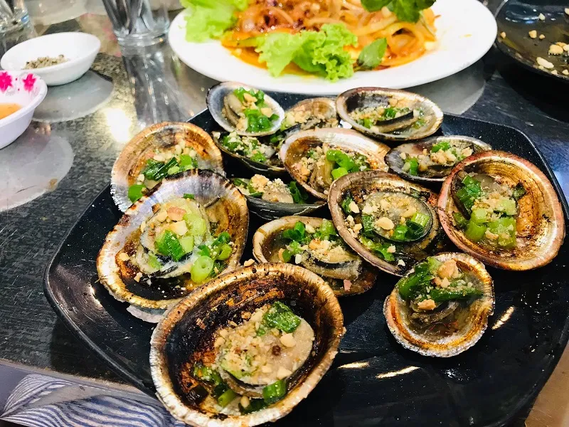 Ốc vú nàng là đặc sản nổi tiếng được chế biến thơm ngon 