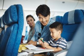 Trẻ em dưới 2 tuổi đi máy bay Vietnam Airlines