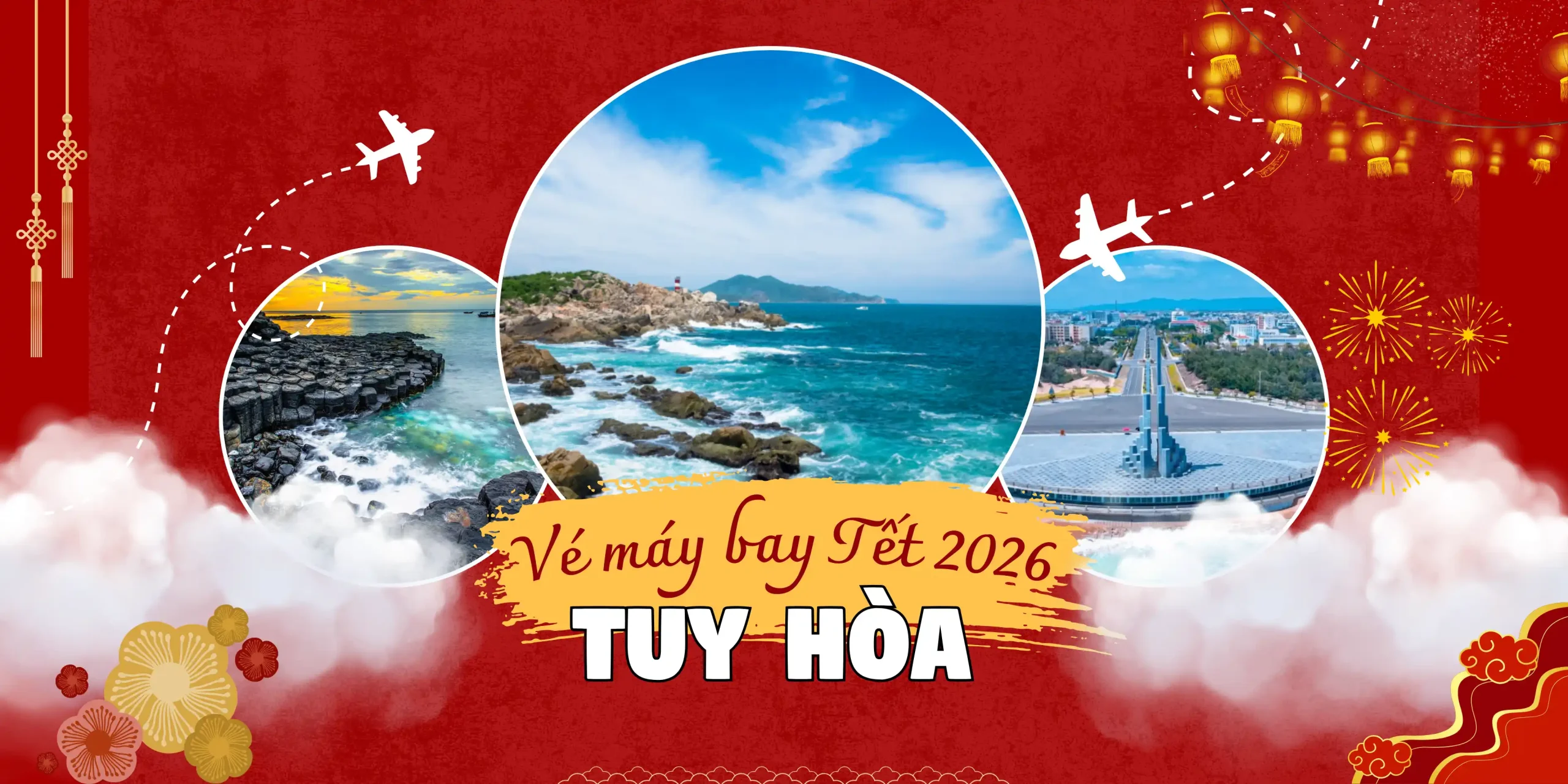 Săn vé máy bay Tết đi Tuy Hòa giá rẻ ngay hôm nay