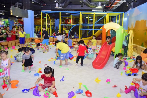 Khu vui chơi cho trẻ em ở Sài Gòn