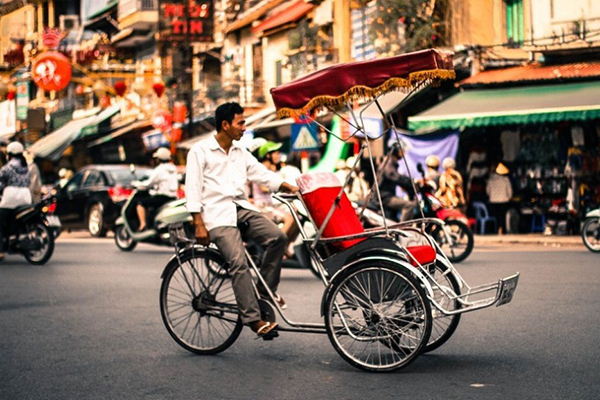 Xích lô phố cổ