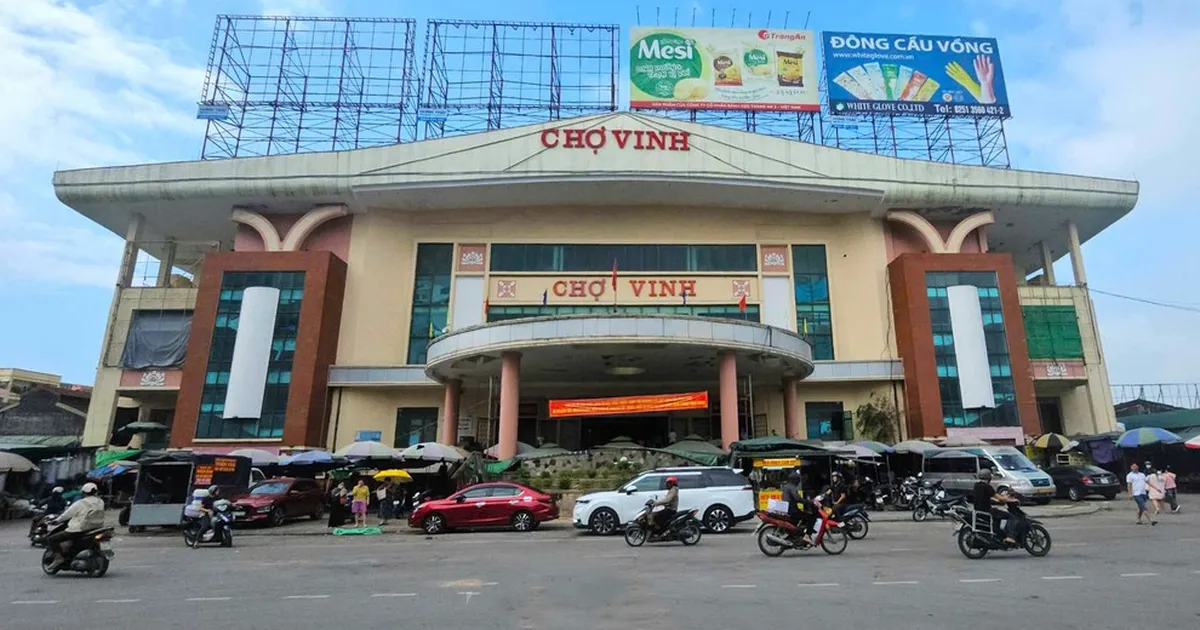 Chợ Vinh tấp nập nhộn nhịp mỗi dịp Tết đến