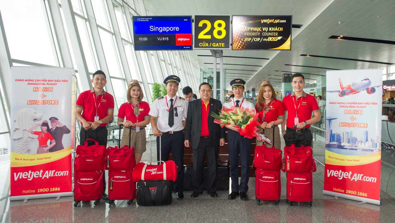 Hướng dẫn check in trực tuyến Vietjet Air