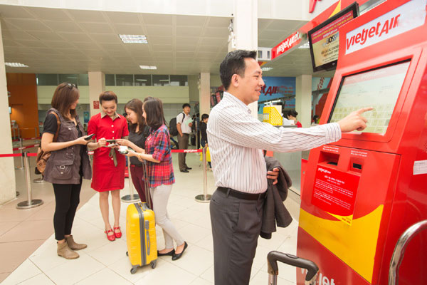 Hướng dẫn check in online Vietjet Air