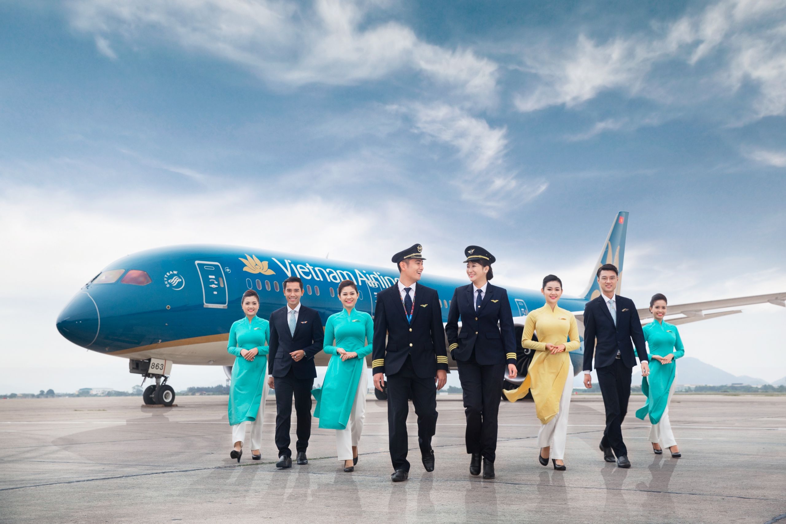 Vé máy bay Vietnam Airlines tháng 1