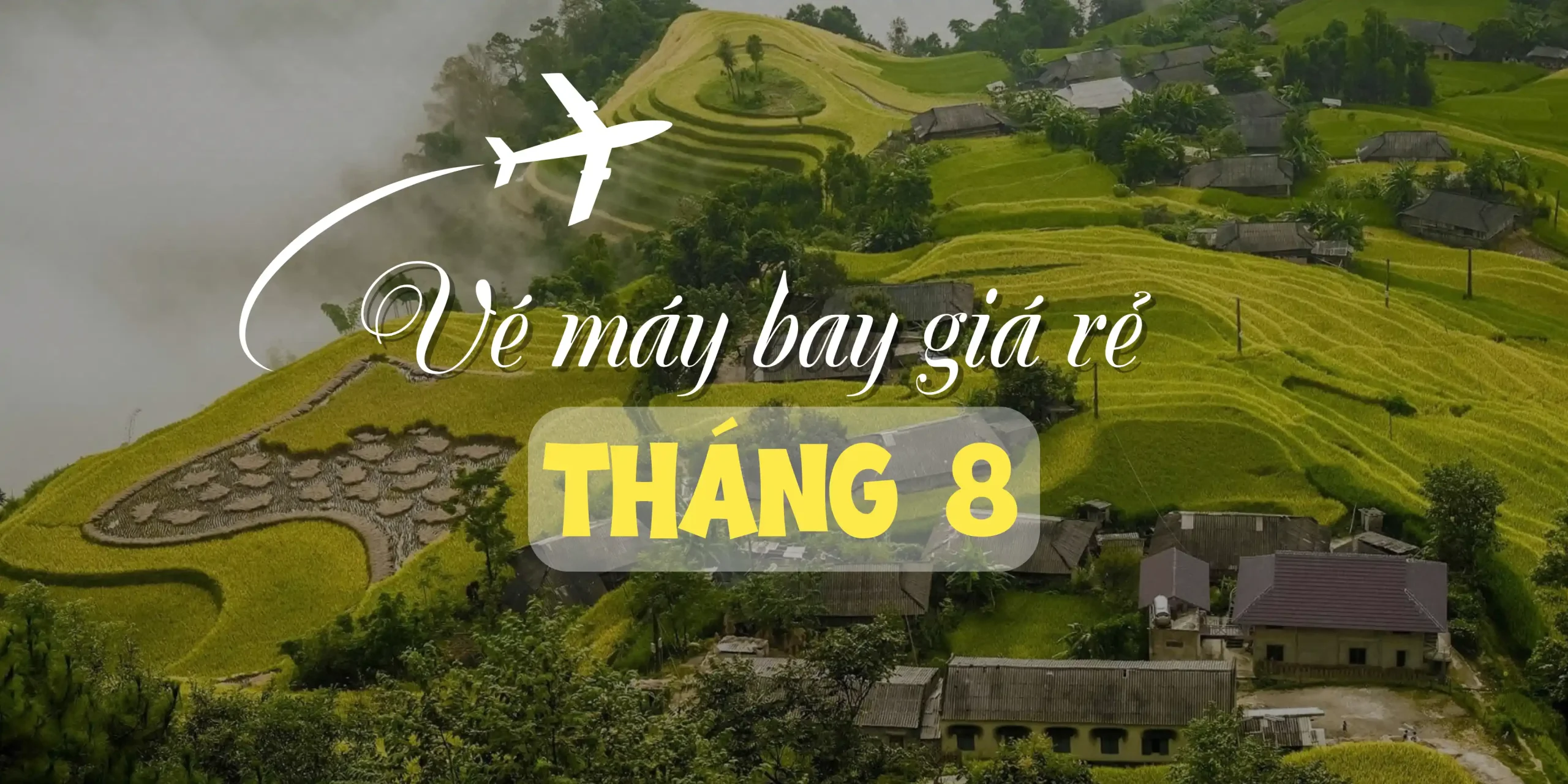 Săn vé máy bay giá rẻ tháng 8 ngay hôm nay