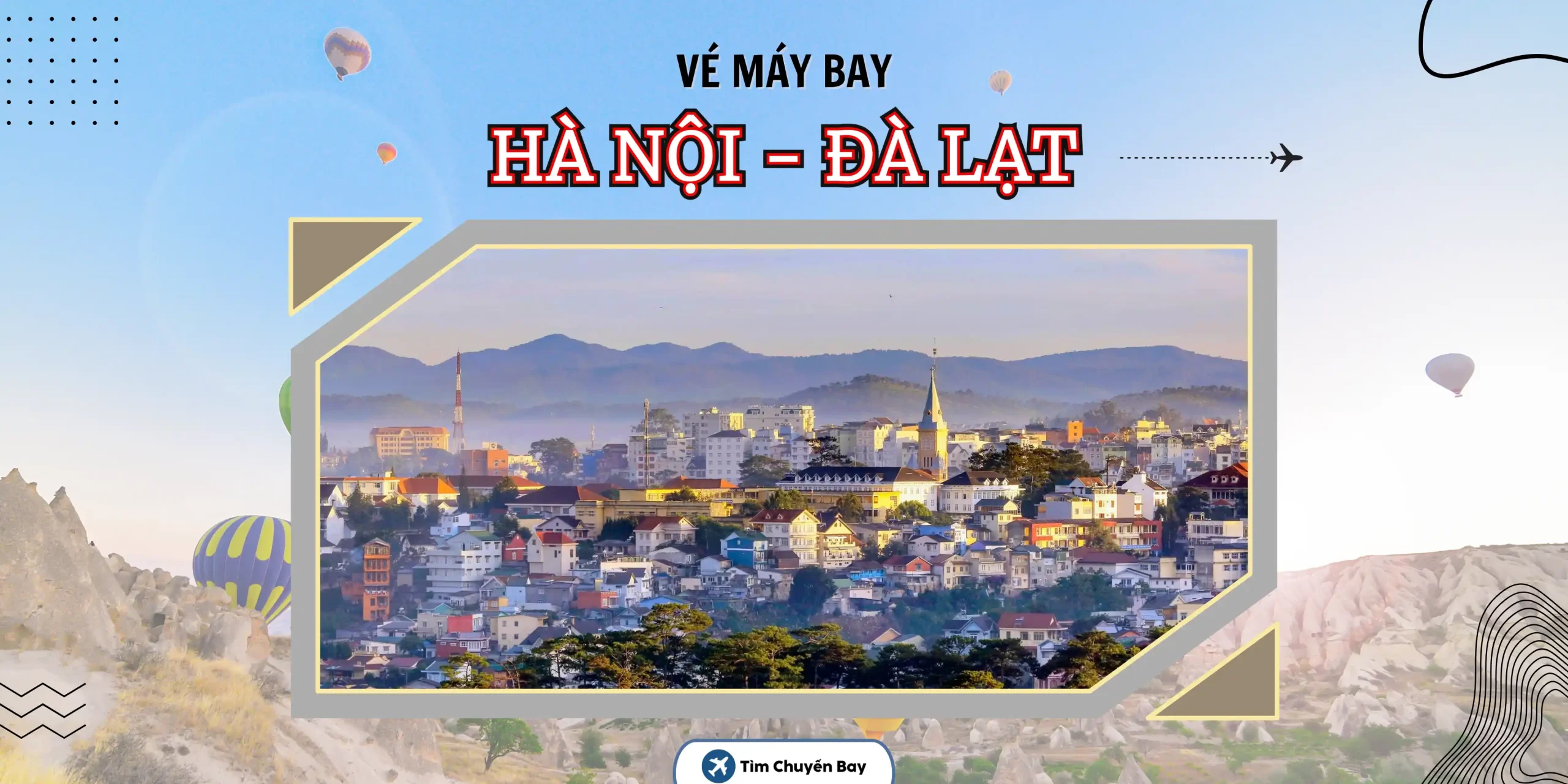 Vé máy bay Hà Nội Đà Lạt